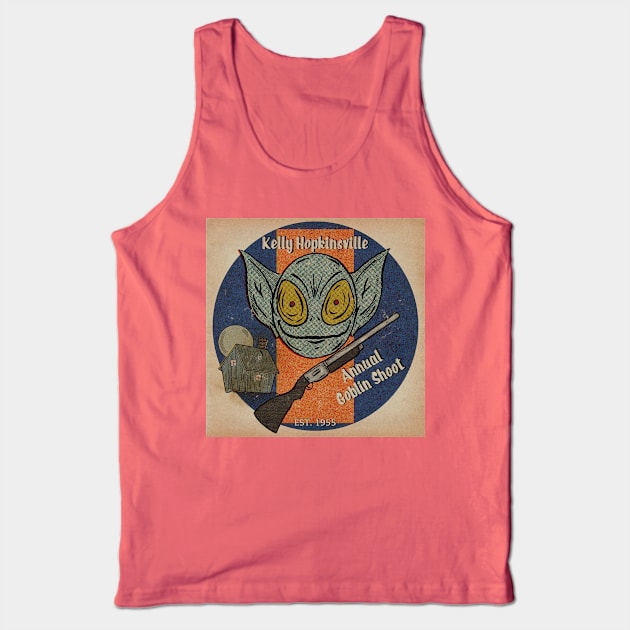 Kelly Hopkinsville Goblins Tank Top by Cottage 13 Designs